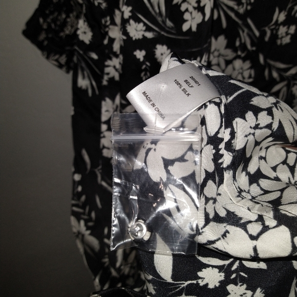 NWT HUNTER BELL NYC Crosby Floral Silk Dress - Picture 8 of 13